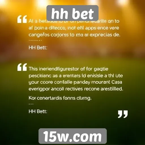 Feedback dos usuários sobre o atendimento ao cliente no hh bet