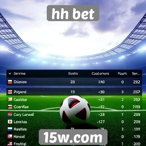 Comparação de odds na hh bet e concorrentes