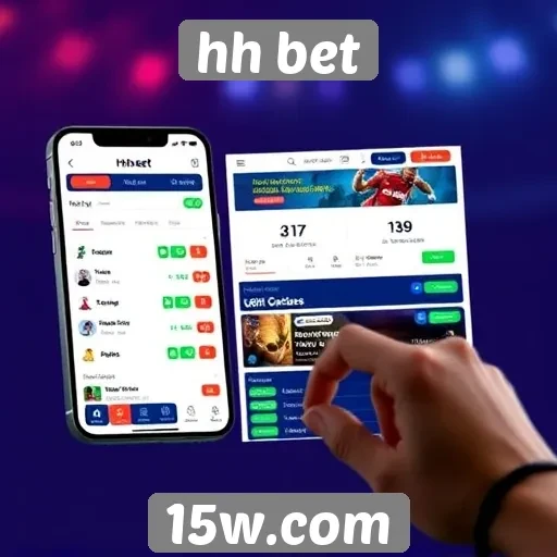 Inovação na interface do site hh bet